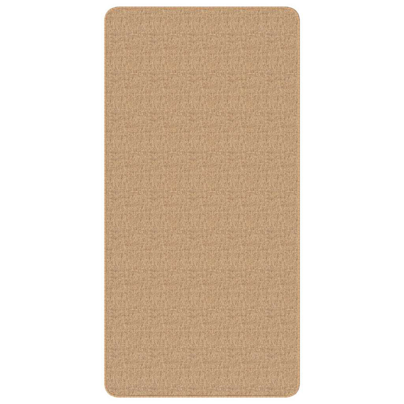 Alfombra Vidaxl con ye de látex 80x160 cm Jute, por supuesto