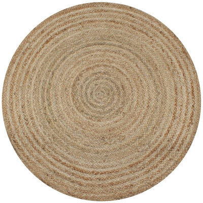 Alfombra Vidaxl alrededor de 90 cm de yute trenzado