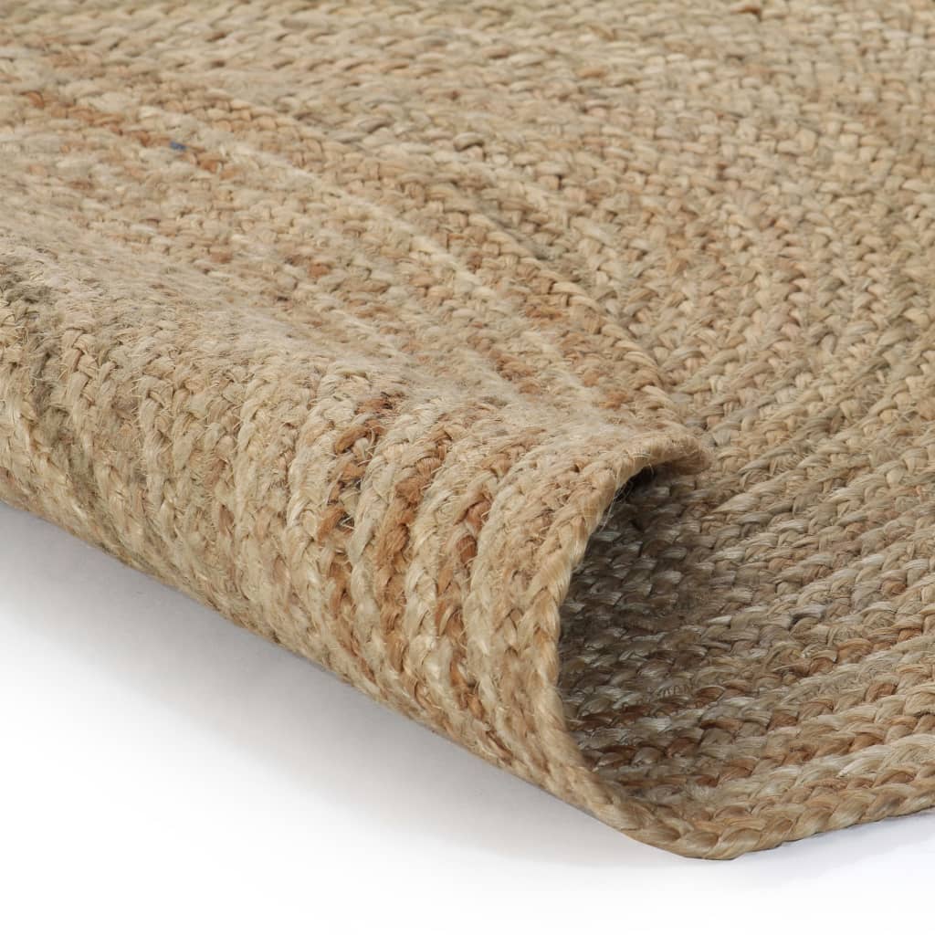 Alfombra Vidaxl alrededor de 90 cm de yute trenzado