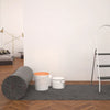 Vidaxl Painting Vlie anti-slip 50 m 280 g m² grigio