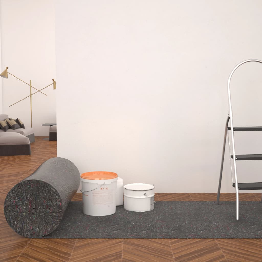 Vidaxl Painting Vlie anti-slip 50 m 280 g m² grigio