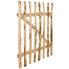 VidaXL Poort enkel 100x120 cm hazelaarhout