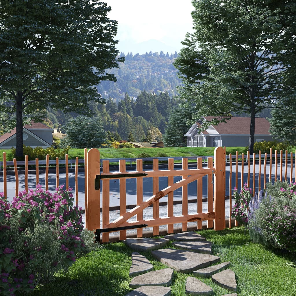 Puerto Vidaxl solo 100x60 cm de madera de avellana impregnada