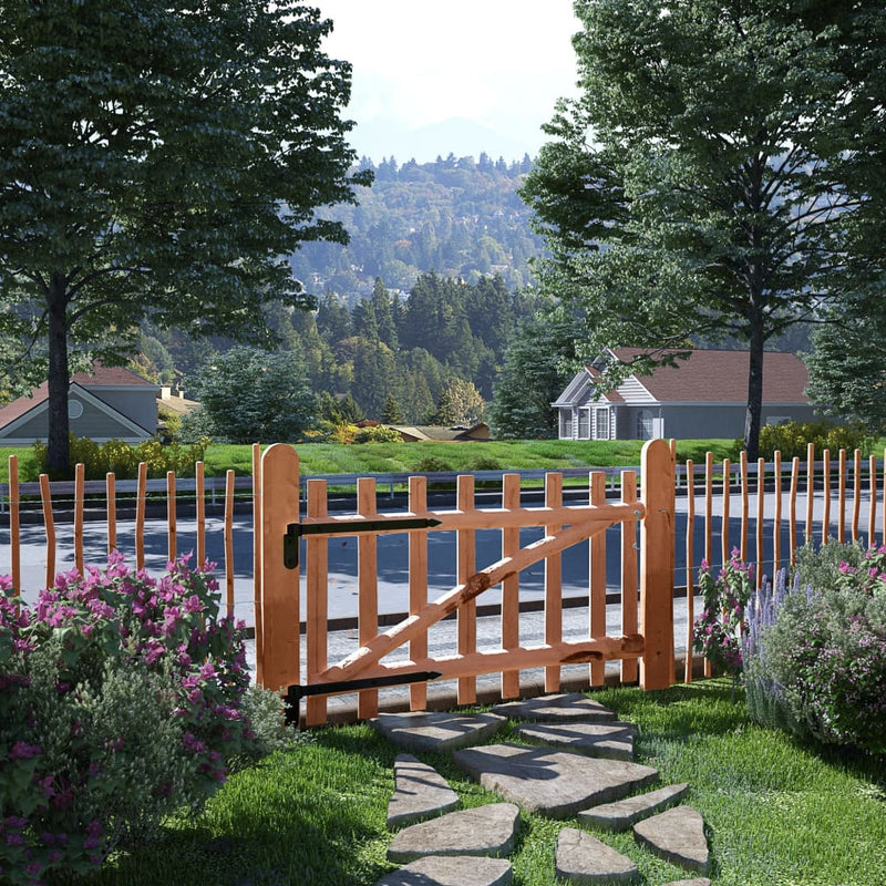 Puerto Vidaxl solo 100x60 cm de madera de avellana impregnada