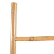 Vidaxl handdoekladder met 5 sporten 150 cm bamboe - afbeelding 3