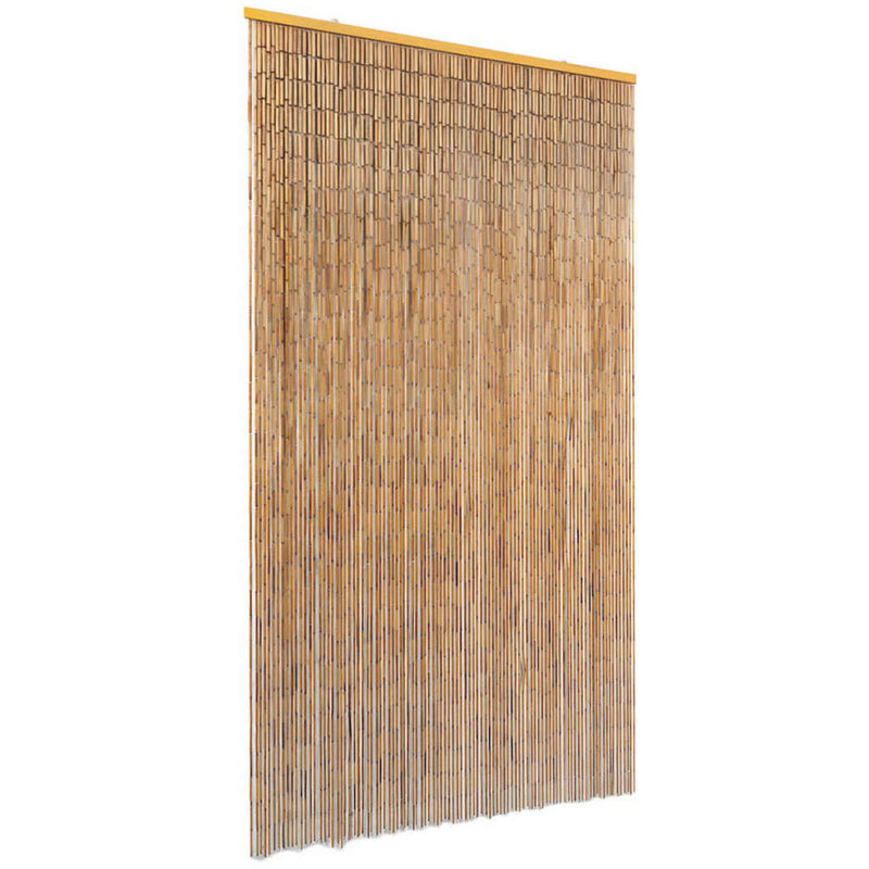 Cortina de mosca Vidaxl 100x200 cm de bambú