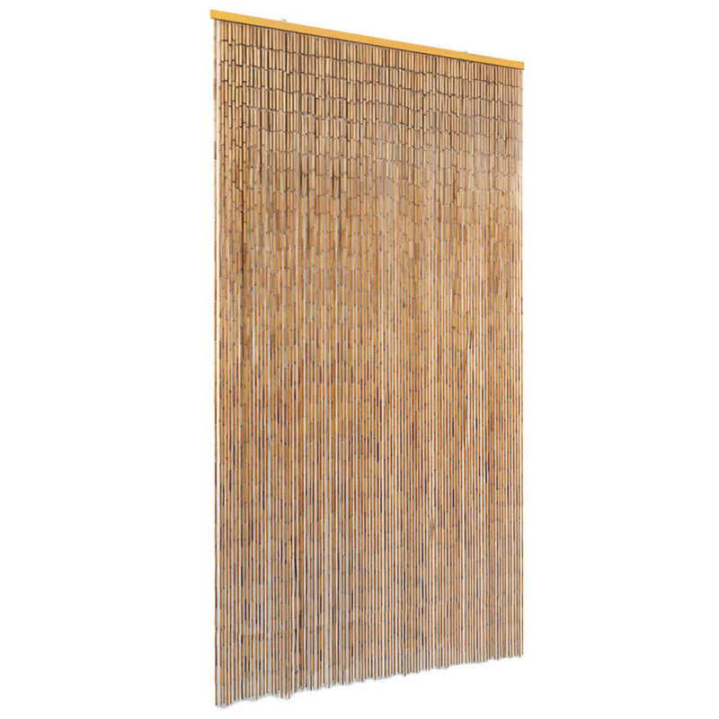 Cortina de mosca Vidaxl 100x220 cm de bambú