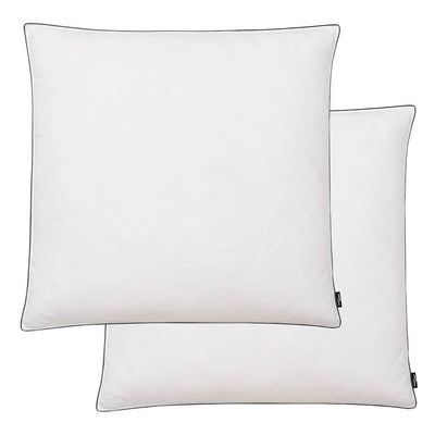 Vidaxl cojines 2 st rellenado 80x80 cm blanco