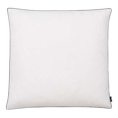 Cojines de Vidaxl 2 st luz 80x80 cm Fiebre hacia abajo blanca