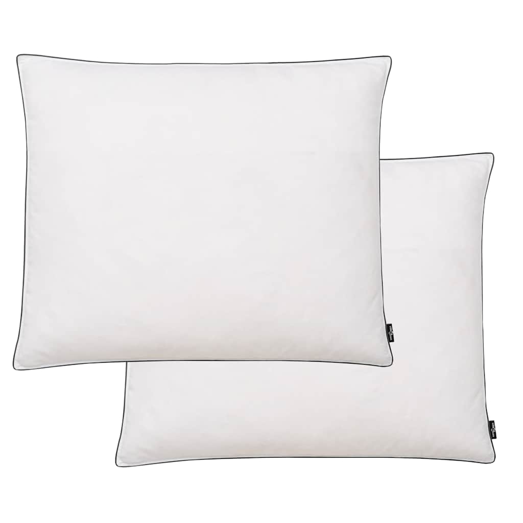 Cuscini Vidaxl 2 St Luce 70x60 cm in giù bianco