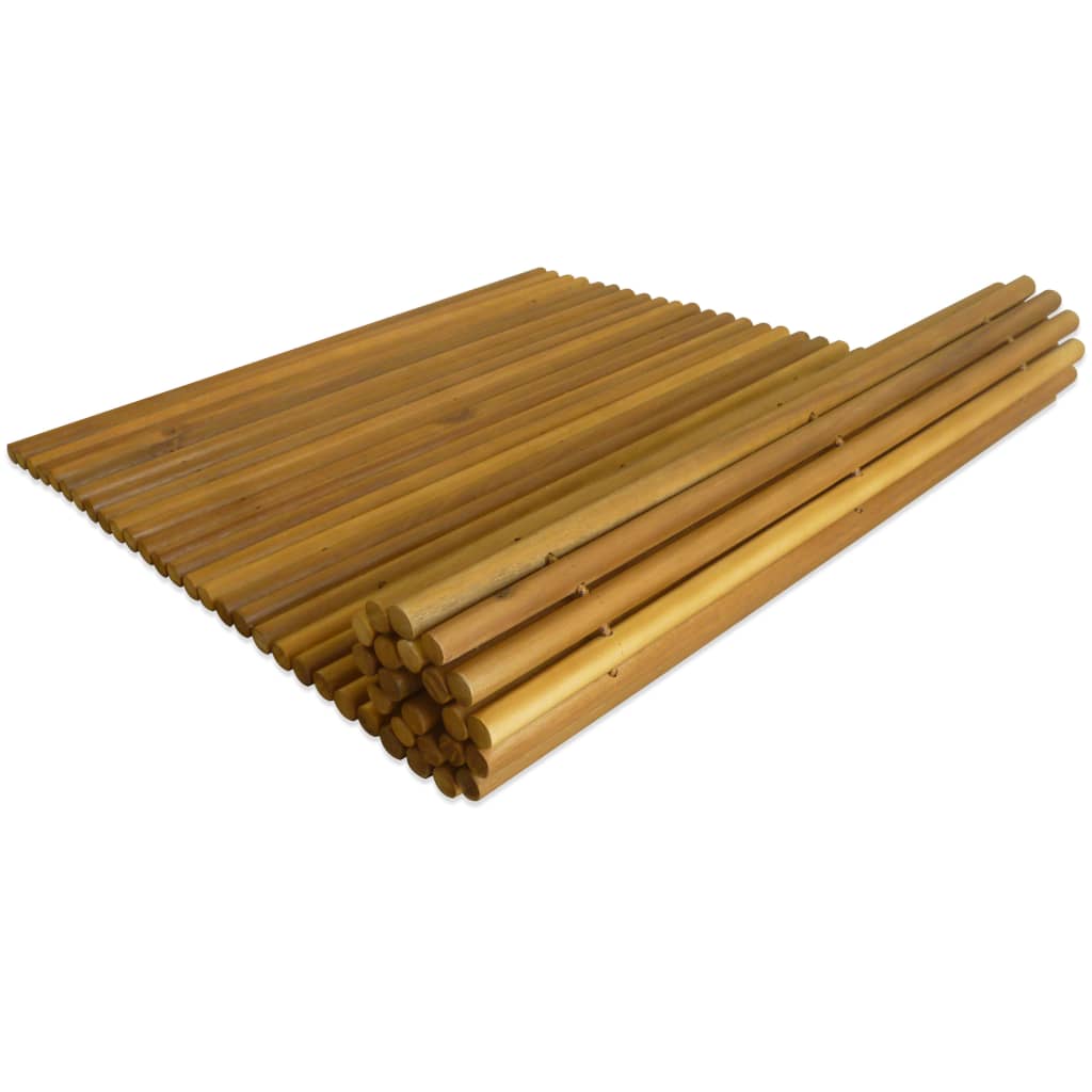 Vidaxl Bathmat 80x50 cm acacia madera