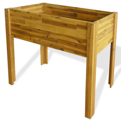 Fioriera vidaxl acacia solida insensibile
