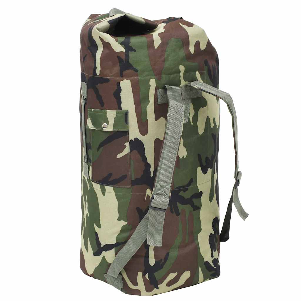 Vidaxl sporttas legerstijl 85 l camouflage
