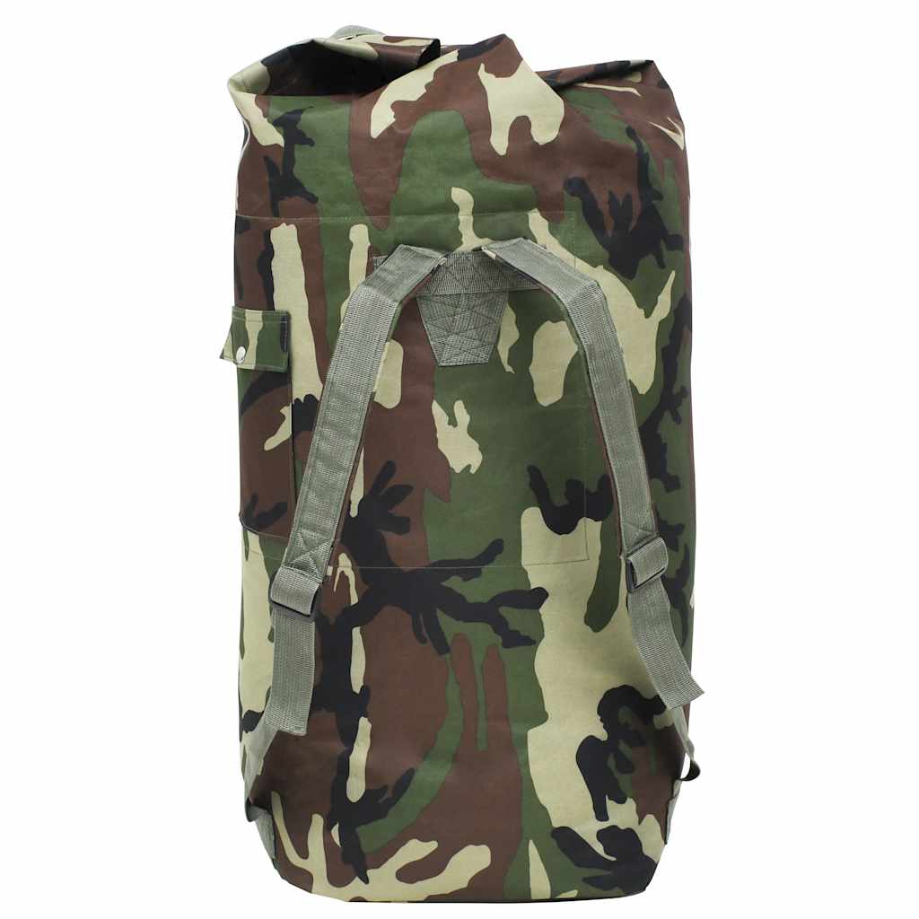 Vidaxl sporttas legerstijl 85 l camouflage
