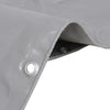 Vidaxl dekzeil 650 g m² 3x6 m grijs
