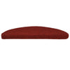 Vidaxl tappetini per autoadesivo 56x17x3 cm Ago in feltro rosso 15 m