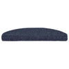 Vidaxl Stair Mat Autoadhesivo 65x21x4 CM Aguja Azul de 15 piezas