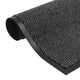 Vidaxl droogloopmat rectangular mechón 60x90 cm antracita