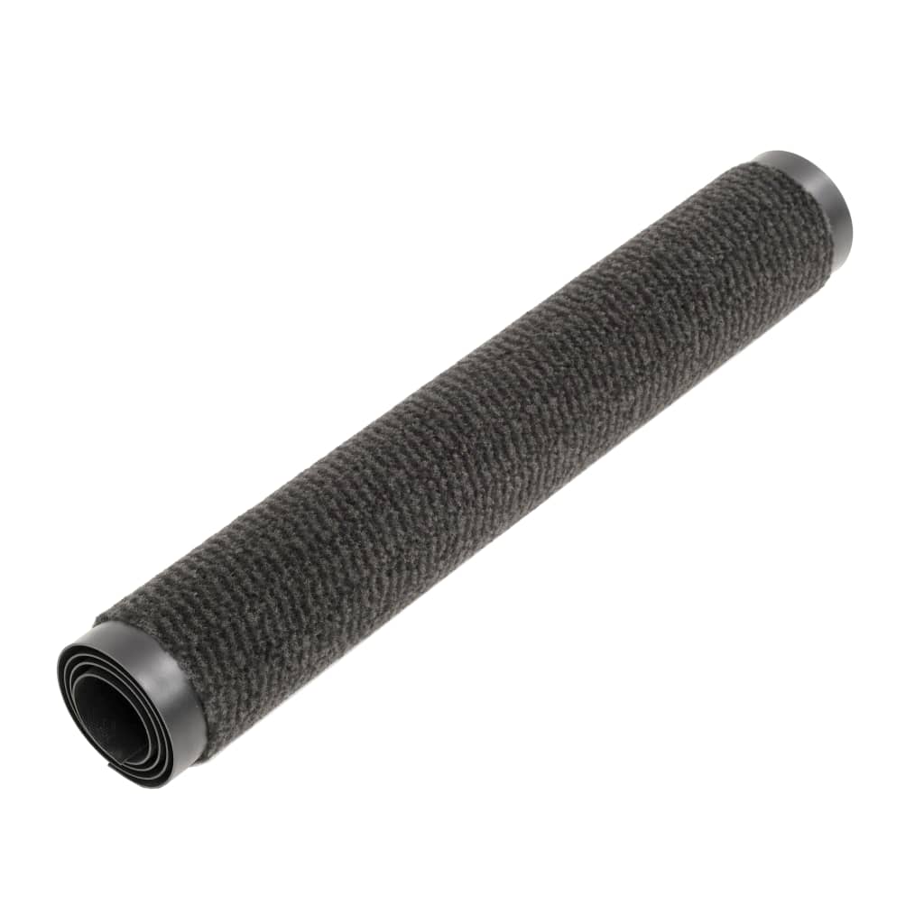 Vidaxl droogloopmat rettangolare tufting 60x90 cm nero