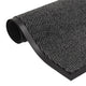 Vidaxl droogloopmat rectangular tufted 90x150 cm antracita