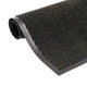 Vidaxl droogloopmat rectangular mechugado 120x180 cm negro