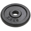 Vidaxl Halter Discs 8 ST 8x2,5 kg Cast in ghisa