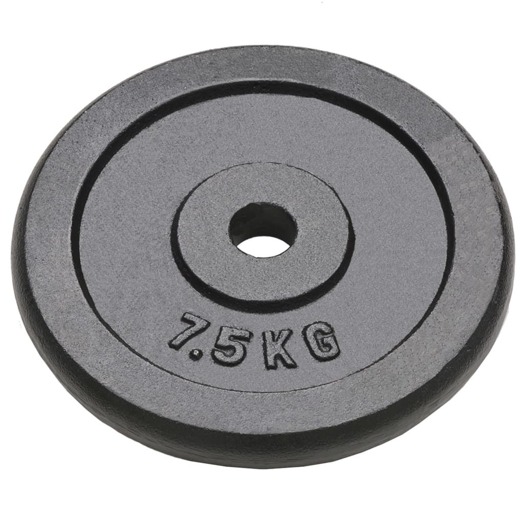 Vidaxl Halter Discs 4 St 4x7,5 kg ghisa