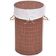 Vidaxl Laundry Ceste intorno a Bamboo Brown