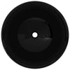 Vidaxl Washbasin Round 40x15 cm ceramico nero