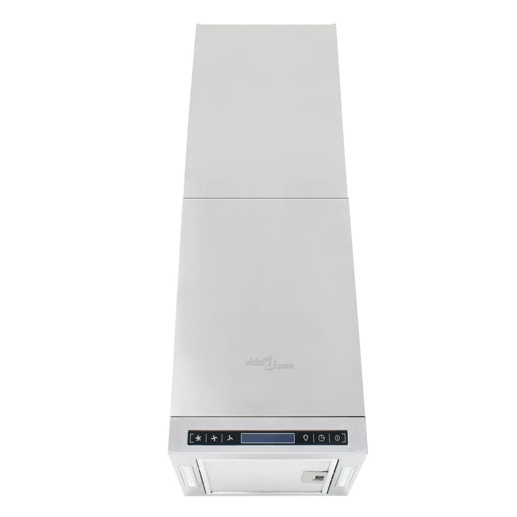 Sensor de pantalla LCD LCD de Vidaxl Island Extractor 756 m³ u LED