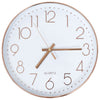 Vidaxl Wall Clock 30 cm rosé oro