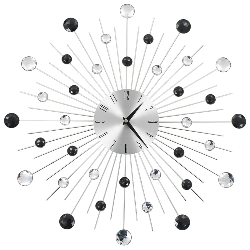 Reloj de pared Vidaxl con mecanismo de cuarzo de 50 cm Diseño moderno