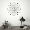 Reloj de pared Vidaxl con mecanismo de cuarzo de 50 cm Diseño moderno