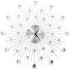 Reloj de pared Vidaxl con mecanismo de cuarzo de 50 cm Diseño moderno