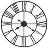 Vidaxl Reloj Vintage Estilo con mecanismo de cuarzo xxl 80 cm de metal