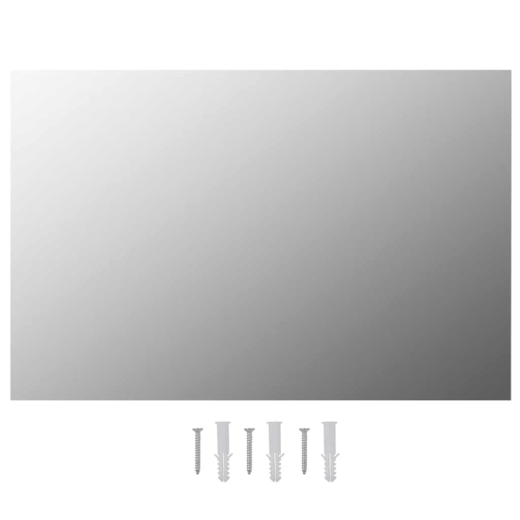 Vidaxl Specchio da parete Rettangolare 60x40 cm vetro
