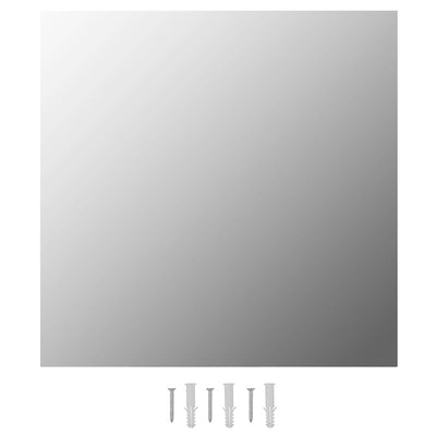 Specchio a parete Vidaxl quadrato 60x60 cm vetro