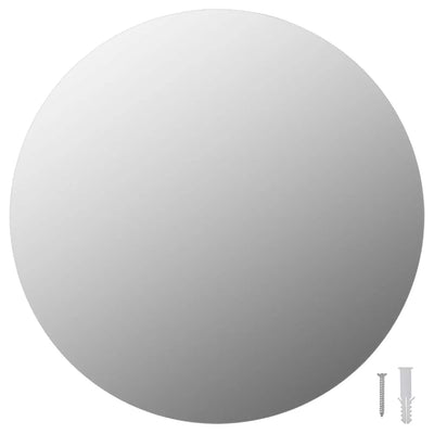 Espejo de pared Vidaxl alrededor de 40 cm de vidrio