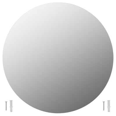 Espejo de pared Vidaxl alrededor de 60 cm de vidrio