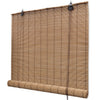 Vidaxl rullo cieco 80x220 cm Bamboo marrone