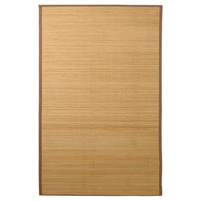 Alfombra Vidaxl 100x160 cm bambú marrón