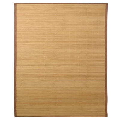 Vidaxl Carpet 160x230 cm Bamboo marrone