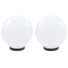 Lampade a LED VIDAXL 2 PC round 25 cm PMMA