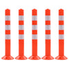 Vidaxl traffico pile da 75 cm in plastica 5 pezzi