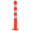 Vidaxl traffico pile da 75 cm in plastica 5 pezzi