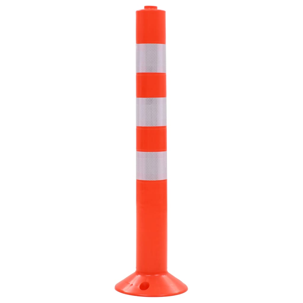 Vidaxl traffico pile da 75 cm in plastica 5 pezzi