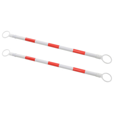 VIDAXL Pylon Basti pieghevoli 116-197 cm di plastica 2 m