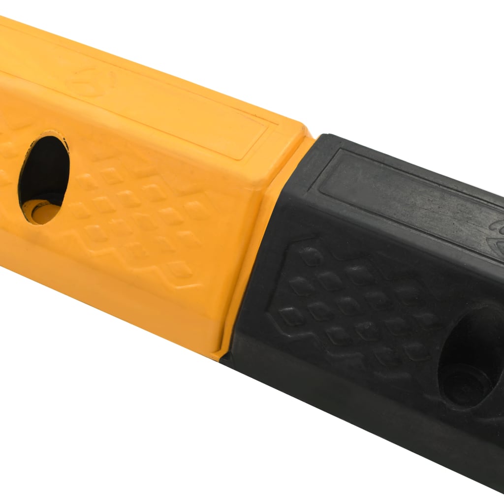Blocchi di parcheggio Vidaxl 49x15x9 cm 2 pezzi