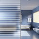 Vidaxl Privacy Film Matte Stripes autoadesivo 0,9x10 m