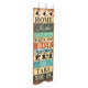 Vidaxl Wall Coat Rack con 6 ganci a casa è 120x40 cm